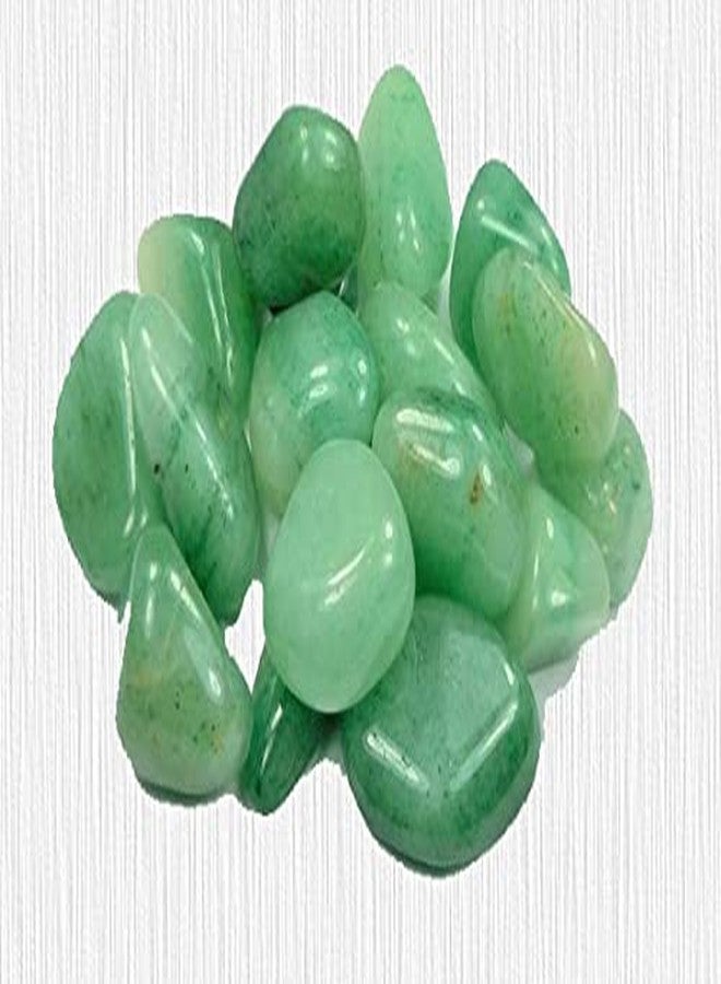 TOI Shop Green Agate Tumble/Pebbles Stone. for Reiki, Crystal, Vastu, Fang Shui Aura, Home Decor, Office Decor, Gifting, Good Luck, showpiece etc. (Green Onyx, 400 gm) - Image 4